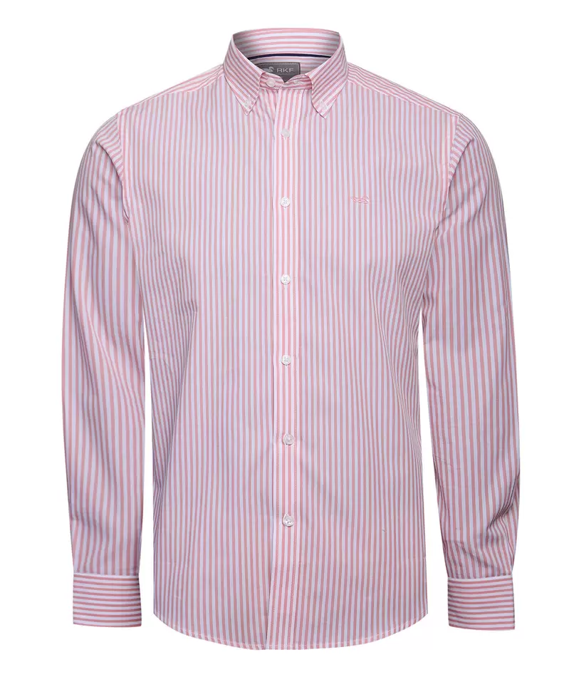 Camisa Algodón Hombre Windsor Rosado