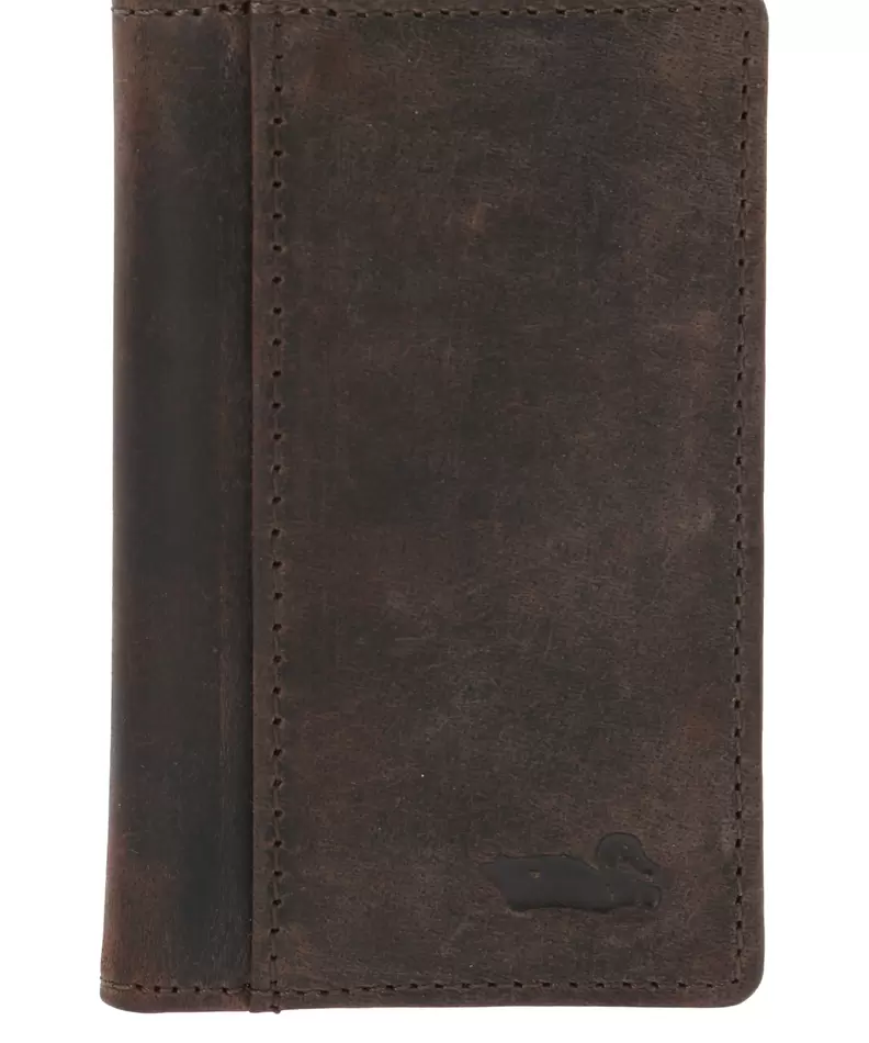 Billetera Cuero Hombre Ks Bifold Card Café