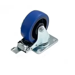 Rueda Penn Elcom W9007 Giratoria Azul con Freno 100MM