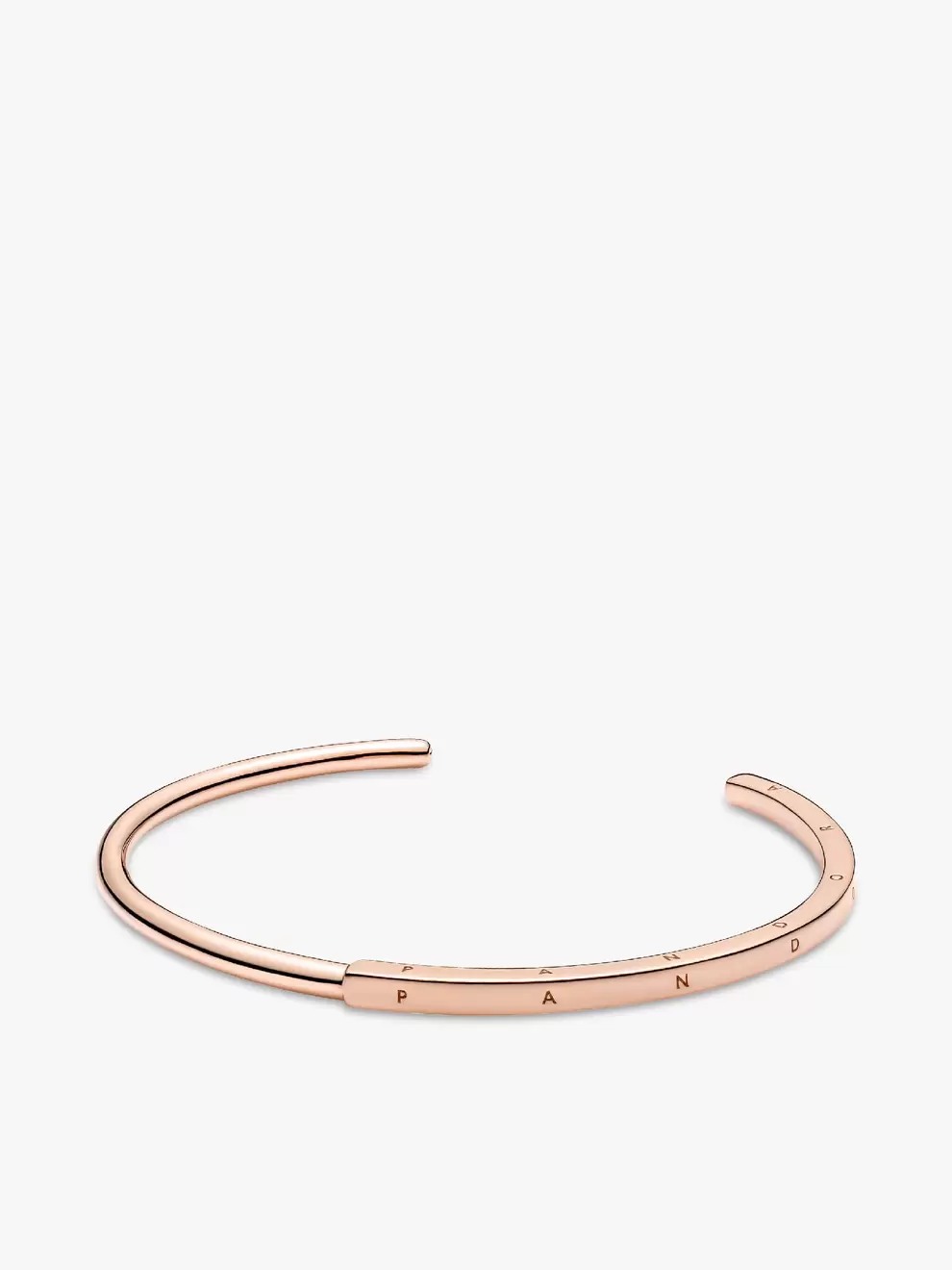 Brazalete rígido abierto I-D Pandora Signature