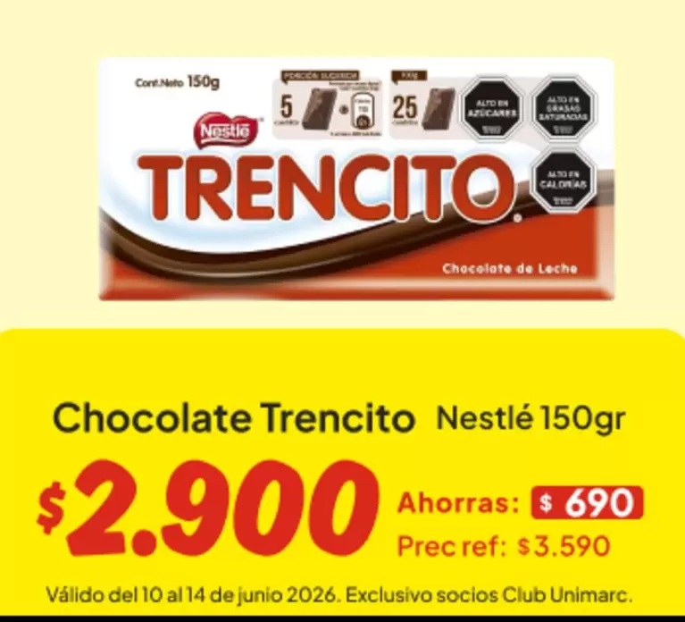 Nestlé - Chocolate Trencito