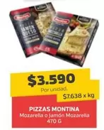 Montina - Mozzarella O Jamon Mozarella