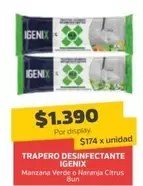 Igenix - Trapero Desinfectante