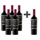 Caja 6 Max Reserva Carmenere Errázuriz (PAGUE 5, LLEVE 6)