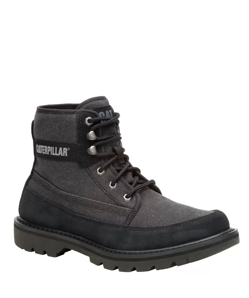 Botín Colorado 2.0 Canvas Hombre Negro Cat
