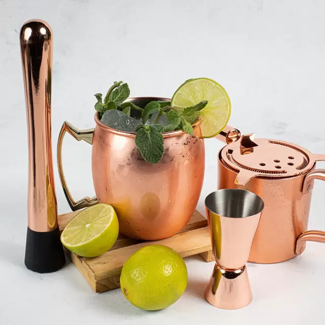 Jarra Moscow Mule Lisa de Cobre 500ml