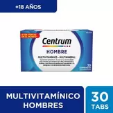 Multivitamico Hombre 30 Comprimidos Recubiertos