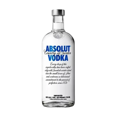 Vodka Absolut Blue Botella 750cc$12.990$16.340$17.320 x lt.