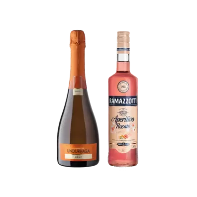 Pack Ramazzotti Botella 700cc + Espumante Undurraga Brut Botella 750cc$14.690$19.980