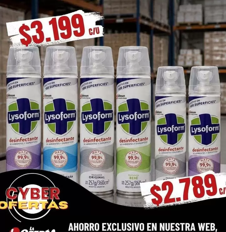 Lysoform - Exclusivo En Nuestra Web