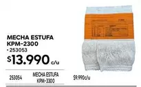 Mecha Estufa Kpm-2300