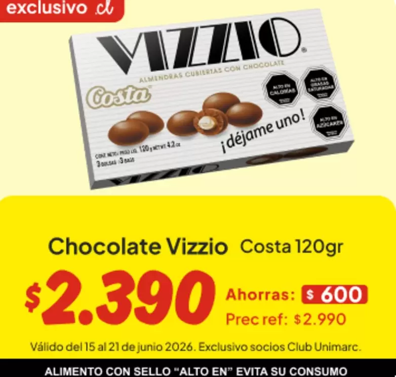 Costa - Chocolate Vizzio