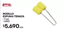 Rodillo Espuma Tenaza