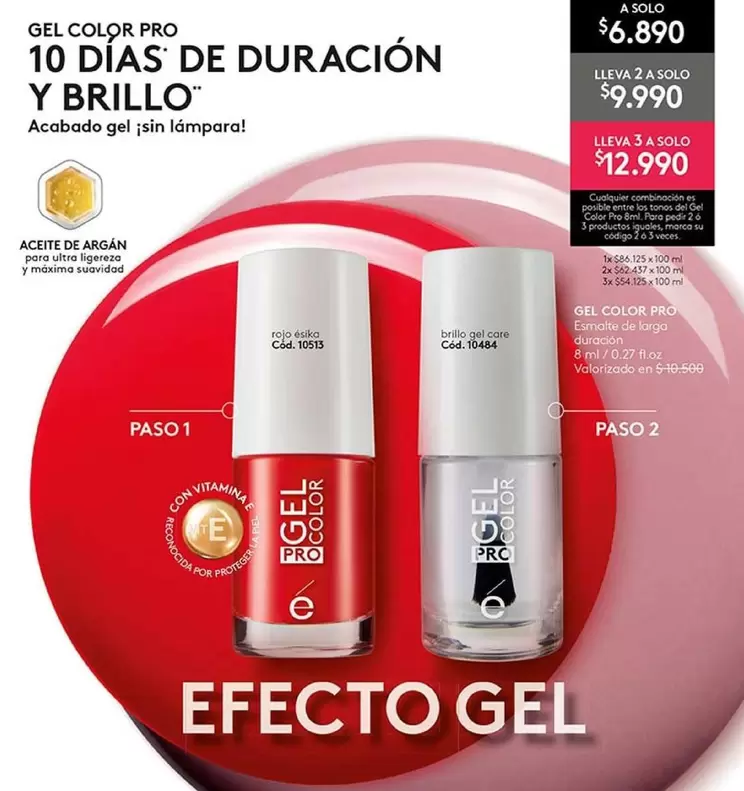 Care+ - Gel Color Pro 10 Días De Duracion Y Brillo
