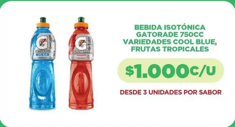 Gatorade - Bebida Isotónica