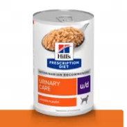 Pack 12 Hills Prescription Diet u/d alimento para perro cuidado urinario 369 g