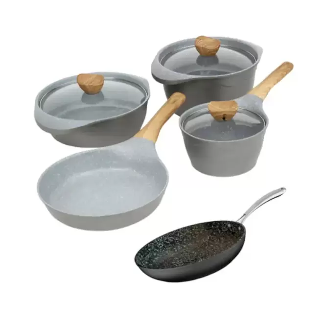 Kit Batería Alfetta 7 pzs + Sartén Simple Cook Narbona 20 cms
