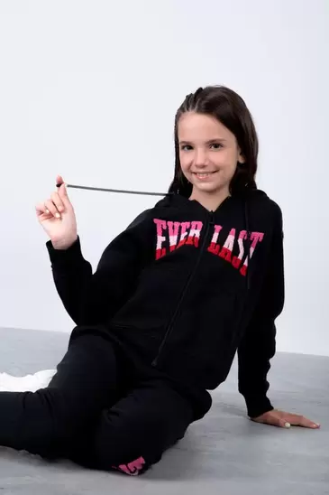 Chaqueta Wild Niña Negro Everlast