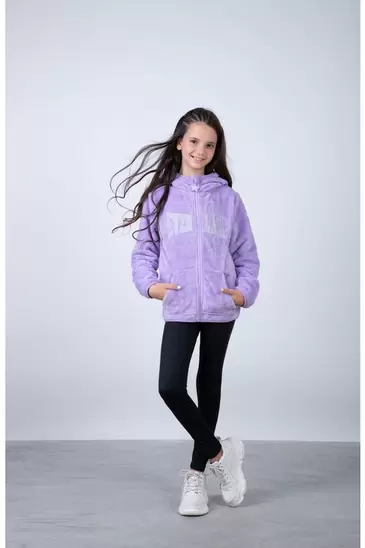 Chaqueta Morella Niña Morado Everlast