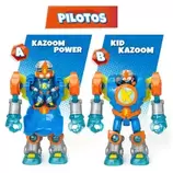 Figura De Acción Superbot Kazoom Power Superthin