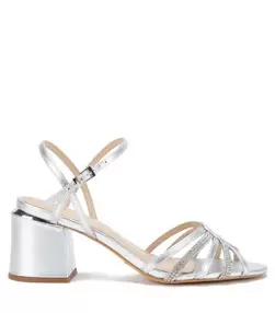 Sandalia Isi Plateado