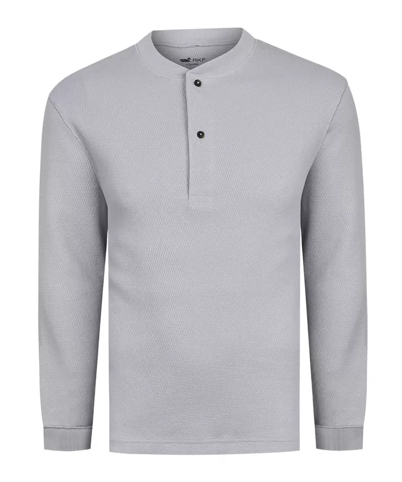 Polera Algodón Hombre Grain Gris