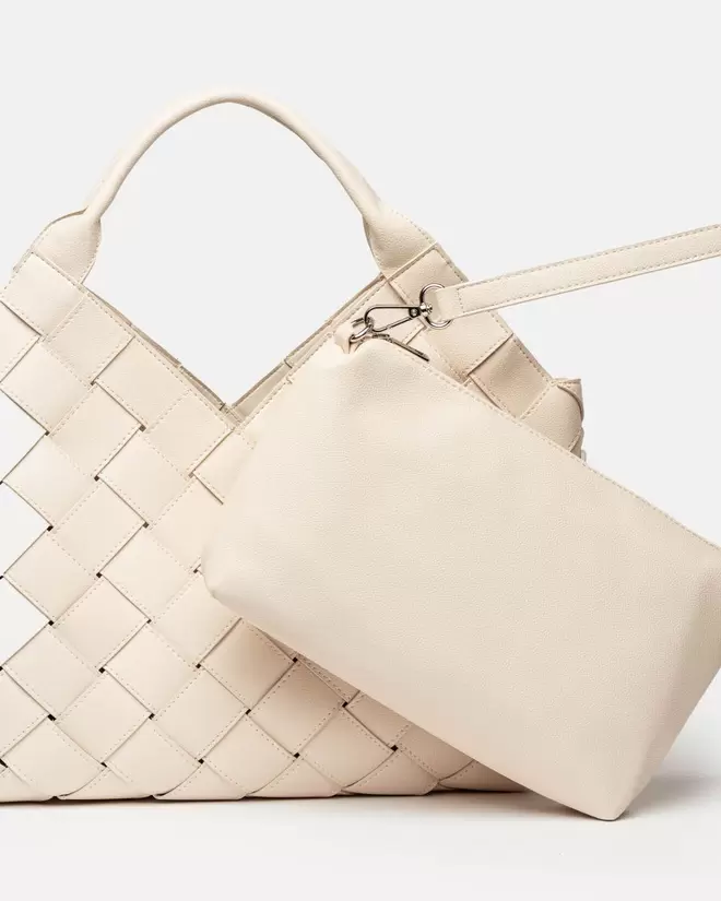/ OUTLET / Shopper Rivera en efecto cuero graneado