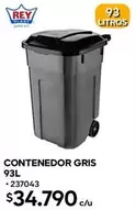 Rey - Contenedor Gris