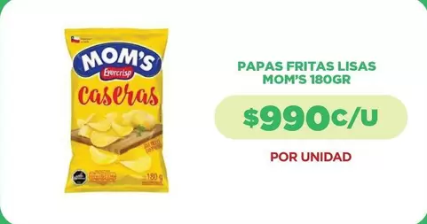 Evercrisp - Papas Fritas Lisas Mom's