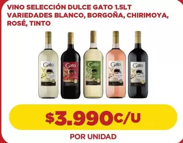 Gato - Vino Seleccion Dulce Gato 1.5lt