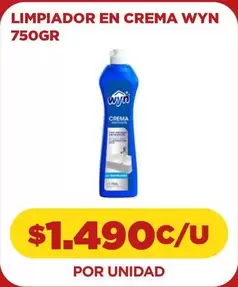 Wyn - Limpiador En Crema