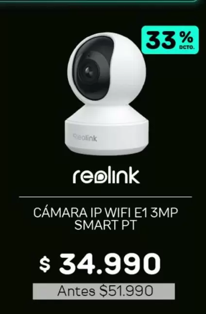 Cámara IP Wifi E13MP Smart Pt