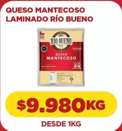Rio Bueno - Queso Mantecoso Laminado