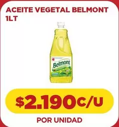 Belmont - Aceite Vegetal