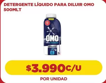 Omo - Detergente Líquido Para Diluir