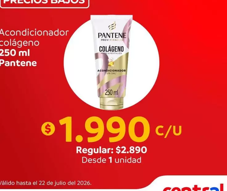 Pantene - Acondicionador Colageno