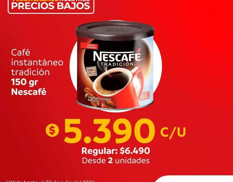 Nescafé - Cafe Instantaneo Tradición