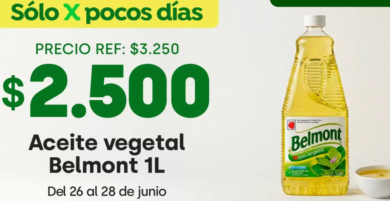 Belmont - Aceite Vegetal