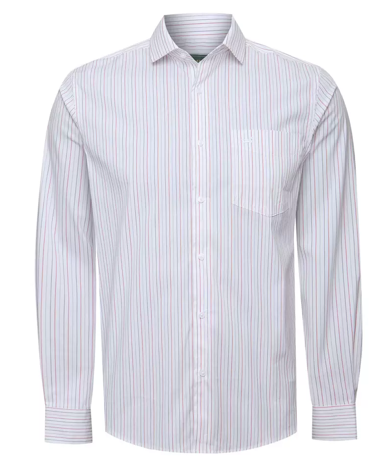 Camisa Algodón Hombre Easylife Burdeo
