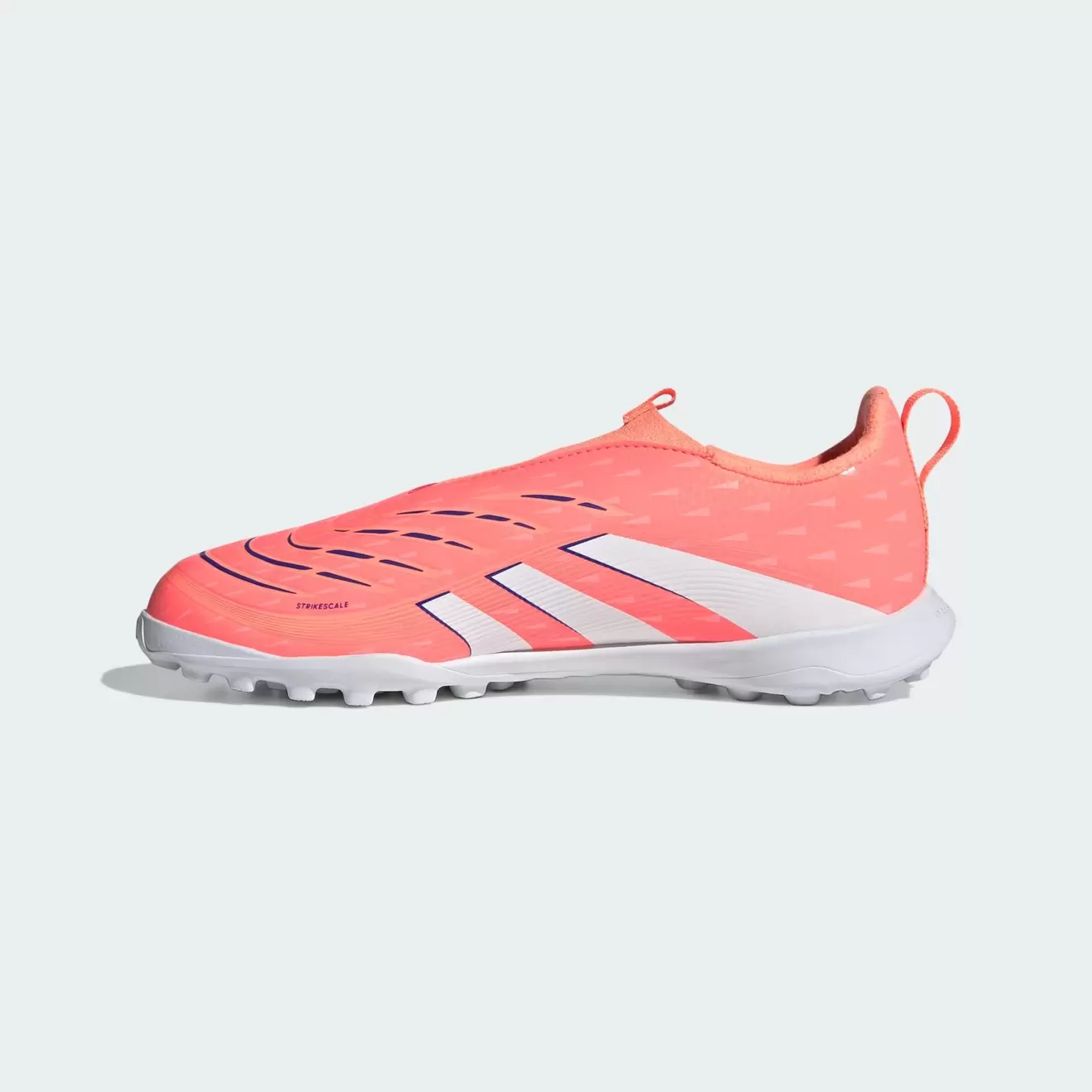 zapatilla de futbol adidas predator league ll naranjo tf niño