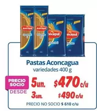 Aconcagua - Pastas