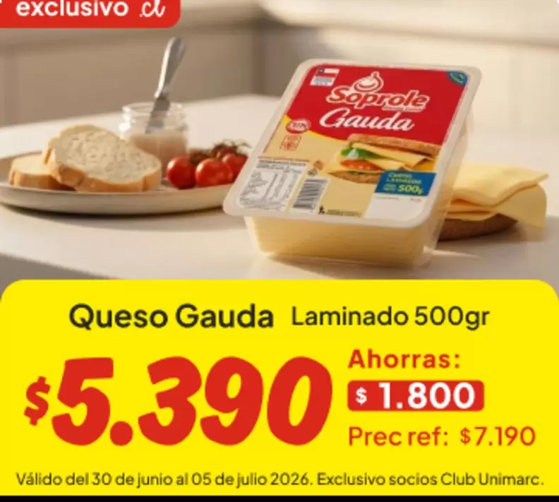 Soprole - Queso Gauda