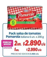 Pomarola - Pack Salsa De Tomates