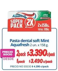 Aquafresh - Pasta Dental Soft Mint