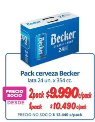 Becker - Pack Cerveza