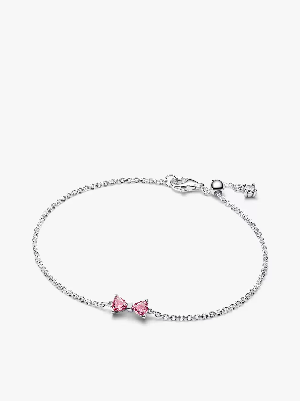 Brazalete de cadena con moño