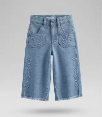 Jeans niña boho