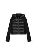 CHAQUETA ACOLCHADA COMBINADA CAPUCHA DESMONTABLE