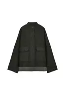 CHAQUETA ESTRUCTURA CON LANA ZW COLLECTION