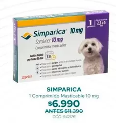 1 Comprimido Masticable 10 Mg